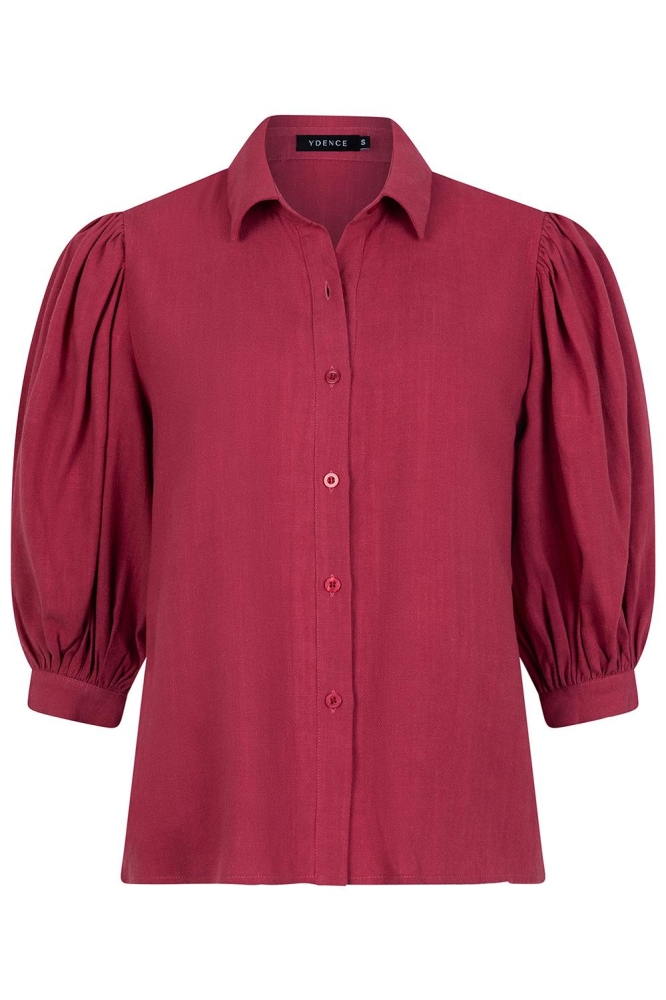BLOUSE HEIDI HSS2553 108 WINE RED